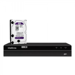 DVR 8 CANAIS MHDX 1308 COM HD 1TB INTELBRAS 4581093