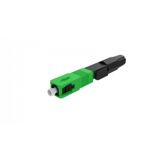 CONECTOR VERDE SC/APC FIBRA OPTICO FAST ROSCA FASTAPC UNI
