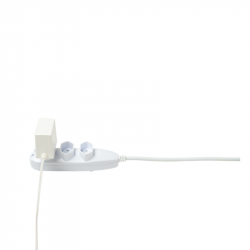 EXTENSAO 3M ELETRICA INTELBRAS 3 TOMADAS 3 PINOS 10A BRANCA EXT 3003 4830153