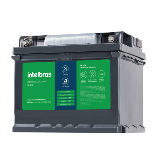 BATERIA INTELBRAS 12V/36Ah EB 1236 4860008