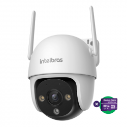 CAMERA EXTERNA WIFI FULL HD 360° IM7S FULL COLOR C/ MICROSD 32GB INTELBRAS MIBO 4590022