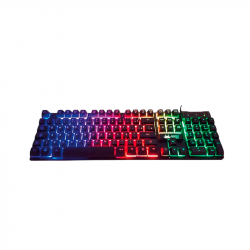 TECLADO GAMER COM FIO KP-2043/A MADSET KNUP PRETO LED
