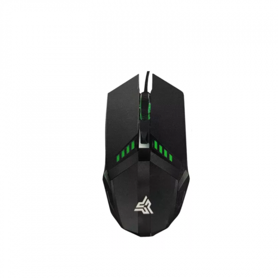 MOUSE GAMER COM FIO ANUBIS KNUP MU019 3BT 1200DPI PRETO