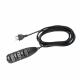 EXTENSAO ELETRICA INTELBRAS 3 TOMADAS 3 PINOS 10A 3M PRETA EXT 3003 4830148 EXTENSAO ELETRICA INTELBRAS 3 TOMADAS 3 PINOS 10A 3M PRETA EXT 3003 4830148