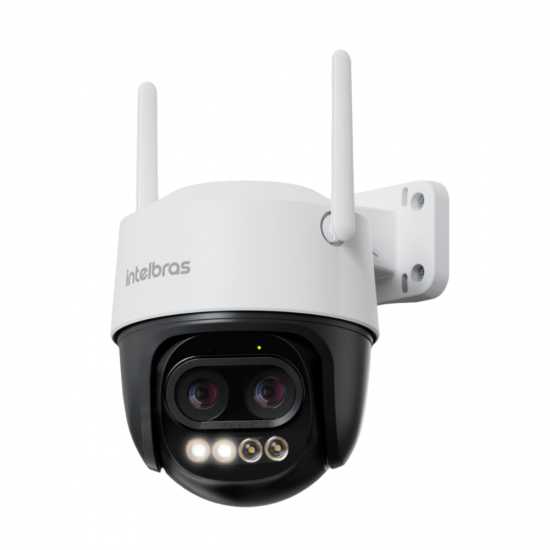 CAMERA EXTERNA WIFI FULL HD 360° IM7+ZOOM FULL COLOR INTELBRAS 4560070 CAMERA EXTERNA WIFI FULL HD 360° IM7+ZOOM FULL COLOR INTELBRAS 4560070
