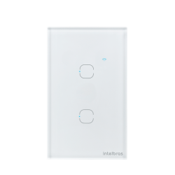 INTERRUPTOR INTELIGENTE SMART ZIGBEE TOUCH 2 BRANCO EZS 1002 4850050 INTELBRAS