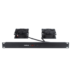 KIT COM 2 VENTILADORES PARA RACK KVR2V - INTELBRAS 4770007