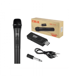 MICROFONE CMIX MK-V10 COM RECEPTOR SEM FIO