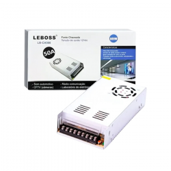 FONTE PARA CAMERA 12V 50A COLMEIA LB CA566 LEBOSS
