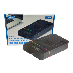 CASE PARA HDD EXTERNO 2.5/3.5 SATA KPHD843