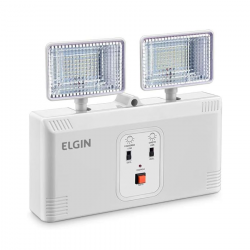 BLOCO DE ILUMINAÇAO DE EMERGENCIA 700 LUMENS BRANCA FRIA 16W BRANCA