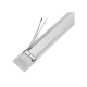 LUMINARIA LED 10W SOBREPOR SLIM TUBULAR BRANCA FRIA ELGIN