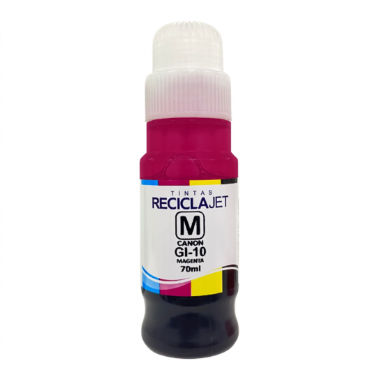 REFIL RECICLAJET CANON GI-10 MAGENTA 70ML