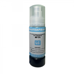 REFIL DE TINTA CYAN LIGTH MASTER EPSON MP T74 LC 70ML
