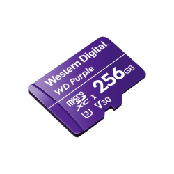 CARTAO DE MEMORIA 256GB 128TBW WESTERN DIGITAL PURPLE 4600165