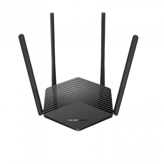 ROTEADOR 4 ANTENAS AX1500 MERCUSYS DUAL BAND WIFI 6 MR60X