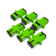 ADAPTADOR VERDE SC/APC FIBRA OPTICA SX SM