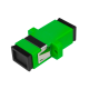 ADAPTADOR VERDE SC/APC FIBRA OPTICA SX SM