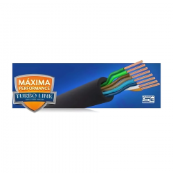 CABO DE REDE 100% COBRE CAT5 AZUL 4P LAN EXPERT CAIXA 100M