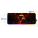 MOUSEPAD EXBOM MP-LED3080 GAMER EXTRA GRANDE LED RGB 30x 80 x 4MM ESTAMPAS VARIADAS
