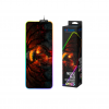 MOUSEPAD EXBOM MP-LED3080 GAMER EXTRA GRANDE LED RGB 30x 80 x 4MM ESTAMPAS VARIADAS