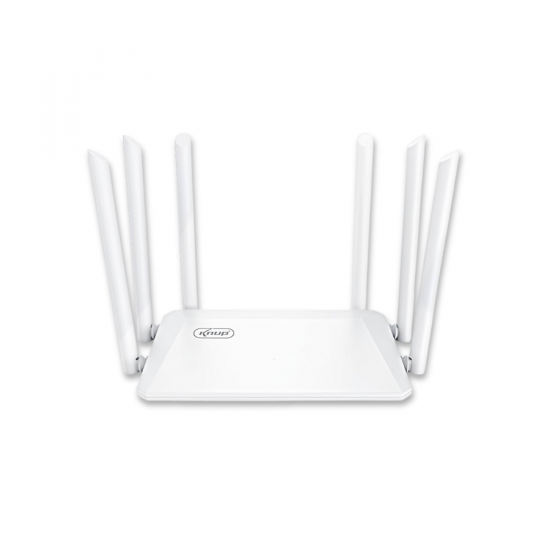 ROTEADOR 6 ANTENAS KNUP 300Mbps 5DBI RW403/M