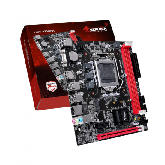 PLACA MAE MOTHERBOARD H61 DDR3 LGA1155 KDGNV KEEPDATA