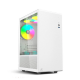 GABINETE GAMER C3TECH MT-G200WH BRANCO LATERAL EM VIDRO COM 3 COOLERS SEM FONTE GABINETE GAMER C3TECH MT-G200WH BRANCO LATERAL EM VIDRO COM 3 COOLERS SEM FONTE