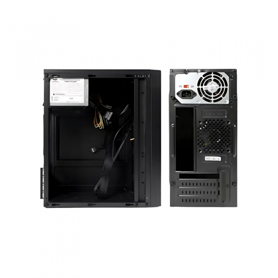 GABINETE OFFICE C3TECH MT-35BK PRETO COM FONTE 200W