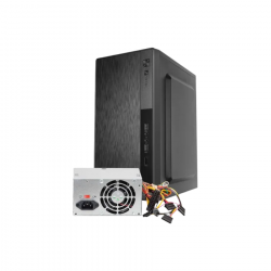 GABINETE OFFICE C3TECH MT-35BK PRETO COM FONTE 200W