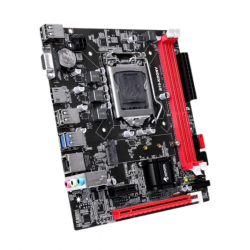 PLACA MAE FNX MOTHERBOARD H61 DDR3 LGA1155 B75 INTEL 2 3G 10/100 MBPS/VGA/HDMI GIGALAN FNXPM