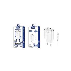 CARREGADOR PARA CELULAR USB-C/USB-C YHP-2- MG06 ATOMO 6.8A 1M BRANCO