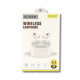 FONE DE OUVIDO SEM FIO BLUET. 5.3 MK-507 SOMK BRANCO