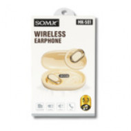 FONE DE OUVIDO SEM FIO BLUET. 5.3 MK-501 SOMK PRETO