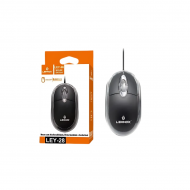 MOUSE COM FIO LEHMOX USB 3.0 LEY-28 1600DPI PRETO