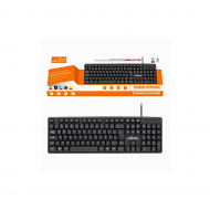 TECLADO COM FIO LEHMOX USB LEY-1584 1600DPI PRETO