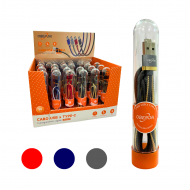 CABO PARA CELULAR USB/USB-C OR-CO20/C 4.8A 1M OBERON