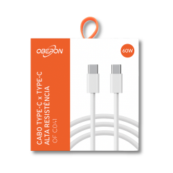 CABO PARA CELULAR USB-C/USB-C OR-C041/C 60W 1M OBERON