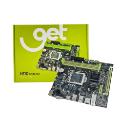 PLACA MAE LGA1151 H110 DDR4 M2 USB HDMI VGA GET