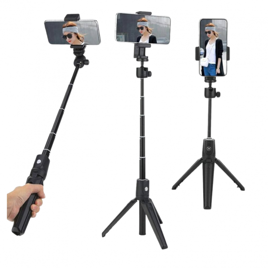 TRIPE UNIVERSAL DOBRAVEL R1LS 1,90M SELFIE STICK