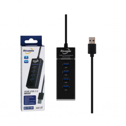 HUB USB COM 4 PORTAS USB 3.0 MO 808U ATOMO