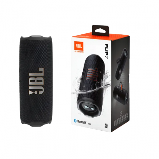 CAIXA DE SOM JBL FLIP-7 BLKBR PRETA