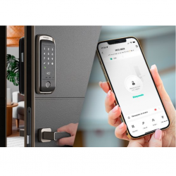 FECHADURA INTELIGENTE DE SOBREPOR MFD 2020 CHAMPAGNE INTELBRAS 4670051