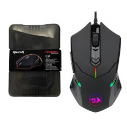 MOUSE GAMER COM FIO REDRAGON CENTROPHORUS RDM-M601 V2 RGB PRETO