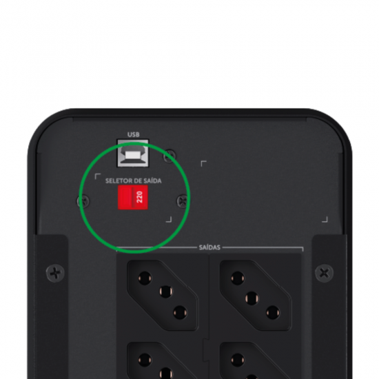 NOBREAK 1800VA SENOIDAL ATTIV SENO BI BI+ INTELBRAS 4820158