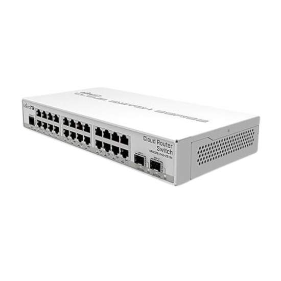 ROTEADOR SWITCH MIKROTIK 24P CRS326-24G-2S RM MIKROTIK