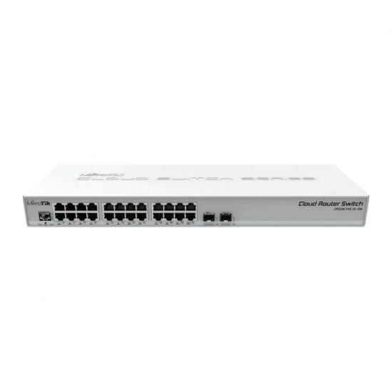ROTEADOR SWITCH MIKROTIK 24P CRS326-24G-2S RM MIKROTIK