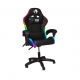 CADEIRA GAMER FOX RACER RGB NORDIC PRETA