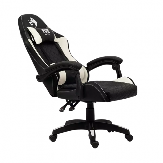 CADEIRA GAMER FOX RACER VULPES WZ318 BRANCO