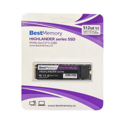 SSD 512GB M.2 NVME PCIE SATAIII 2280 BTPCI-512-2000 BEST MEMORY